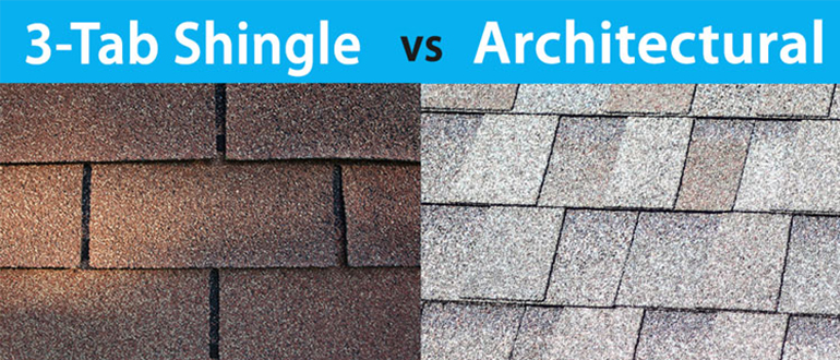 3Tab vs architectural shingles orlando