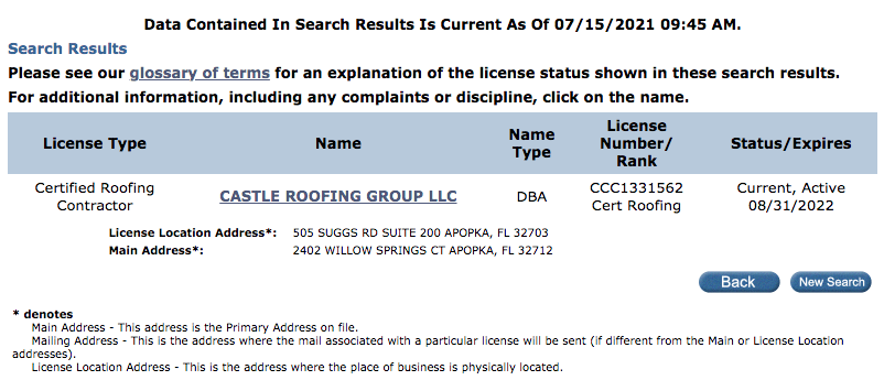 how to check if a contractor is licensed