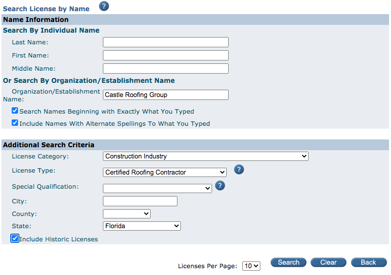 how to check if a contractor is licensed